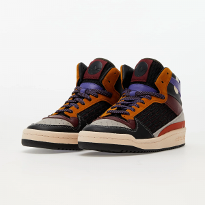 Adidas Forum Mid Patchwork - 43,5- CBLACK/SHARED/CGRANI